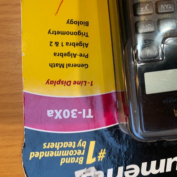 Texas Instruments TI-30xa New In Box - Picture 2 of 4